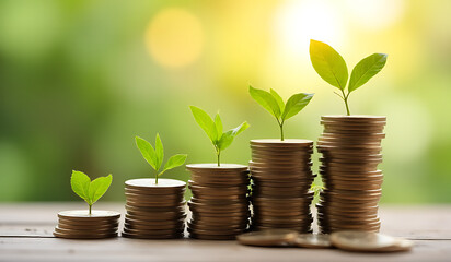 increasing piles coins rise profits investment finance boost business save money effectively next five years