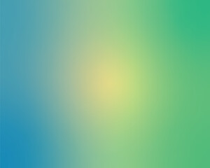 Tranquil Green And Blue Gradient Color Background For Versatile Design