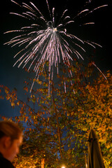 Fireworks display on Bonfire Night