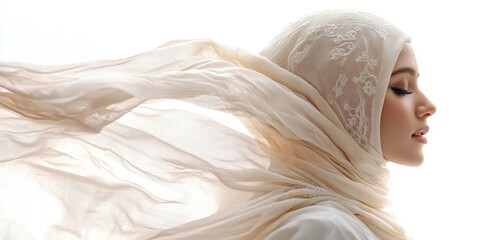 Serene Wisps of Hair