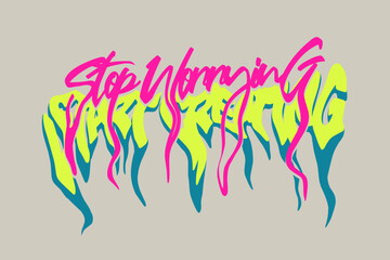 Futuristic streetwear Poster With Aesthetic Graphic Design for T shirt Street Wear and Urban Style