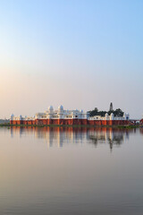 View of Neermahal , in Rudrasagar Lake , Tripura , India.