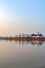 View of Neermahal , in Rudrasagar Lake , Tripura , India.
