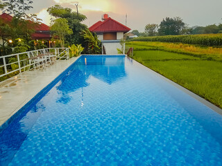 Outdoor swimming pool