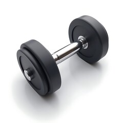 Metallic Finish Dumbbell for Fitness and Strength Training