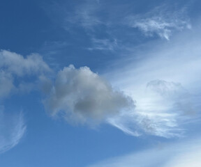 Obraz premium clouds in blue sky