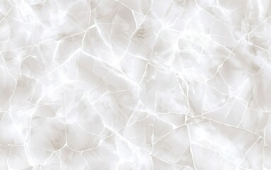 Fototapeta premium Elegant white marble texture with subtle gray veining perfect for backgrounds or interior design applications