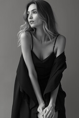 Naklejka premium Female Luxury Fashion Award Winning Photography