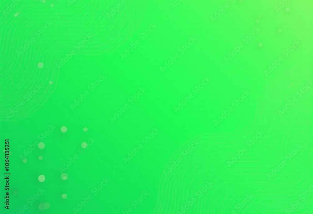 Aufkleber dynamic green banner design features modern graphics waves dots ideal tech articles require contempo