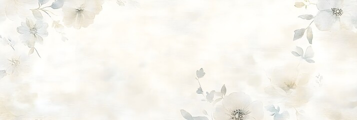 A delicate vintage floral pattern in soft muted colors, inspired by classic wallpaper designs, for an elegant, timeless look.