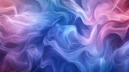 Obraz premium A dynamic gradient background with flowing wave-like patterns in blue, purple, and pink, creating movement and energy.