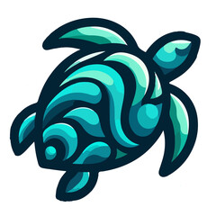 sea turtle logo