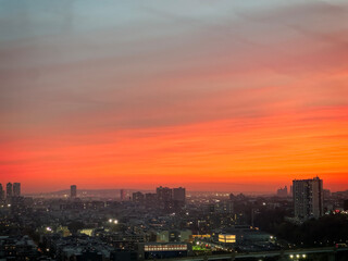 Fototapeta premium New Jersey sunset