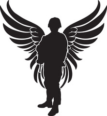 Soldier in Wings