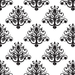 Obraz premium Damask vector pattern