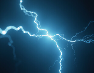 lightning concept. Generative ai.
