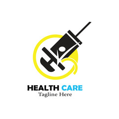 health care logo design template
