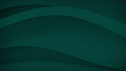 Deep green gradient background featuring smooth, wavy patterns with a fine grainy texture, ideal for eco-conscious designs, sophisticated backdrops, and high-quality 4K wallpapers that evoke nature an