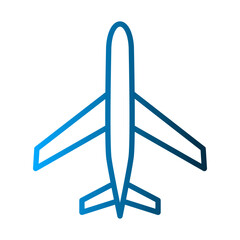 Plane icon template