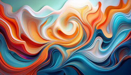 Obraz premium Abstract texture panting 3d 