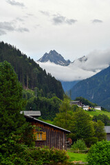 Fototapeta premium Gortipohl / St. Gallenkirch im Montafon (Vorarlberg)