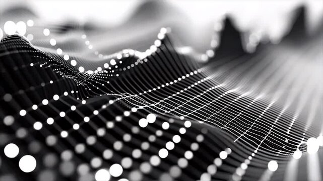 futuristic abstract dynamic digital background 