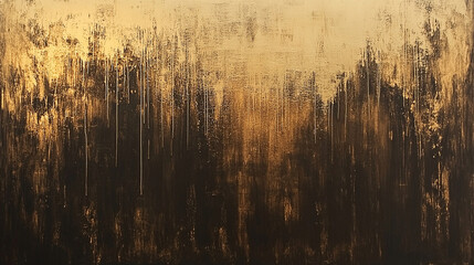 A distressed brown and gold texture, worn and faded
