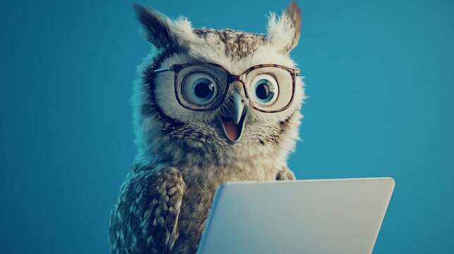 Owl With Glasses Images – Browse 45,189 Stock Photos, Vectors, and ...