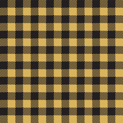 Yellow buffalo plaid seamless pattern design. Lumberjack plaid, Checkered Papers, Tartan, Plaid