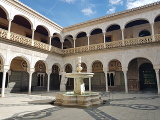 Fototapeta premium Cour du Palais de Ponce-Pilate (Séville)