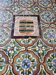 Murs d'azulejos du Palais de Ponce-Pilate (Séville)