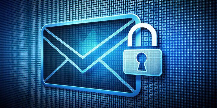 of a secure email client with encrypted messages, secure, email, client, encrypted, messages, technology