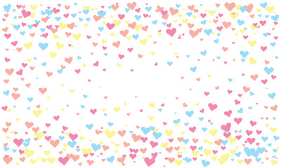 Faling confetti for festival background, birthday party invitation, carnival celebrate, glamour concert. Shiny colourful flying particle. Magic mosaic effect, romantic ceremony vibrant ornament.