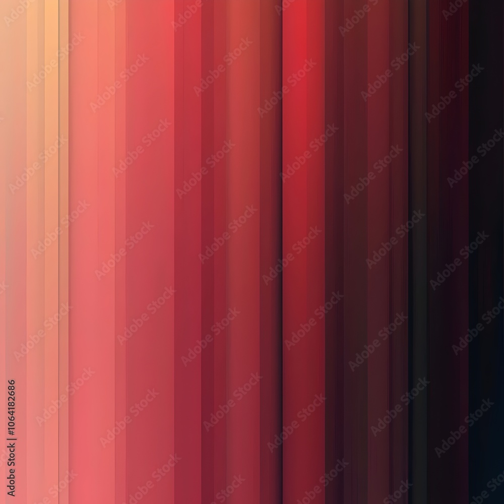 Poster a vibrant gradient showcasing warm hues of red and pink, creating a soothing abstract backdrop. the 