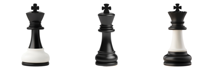 Exploring the Intriguing Dynamics of Chess Through Artistic Representation of Kings