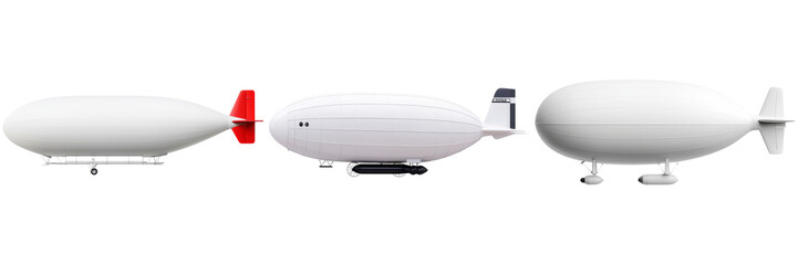 Exploring the Evolution of Airship Design through Minimalist Aesthetics and Functionality