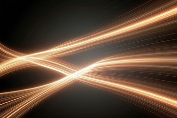 Stunning Light Patterns with Dynamic Movement and Fast Illumination on Dark Background