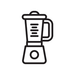 Blender icon Simple thin outline