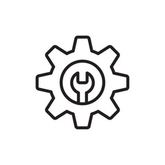 Customized icon Simple thin outline