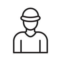 Individual icon Simple thin outline