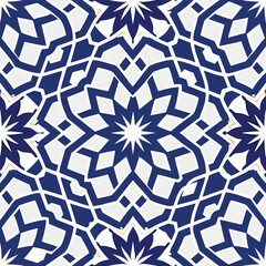 islamic pattern background on white background