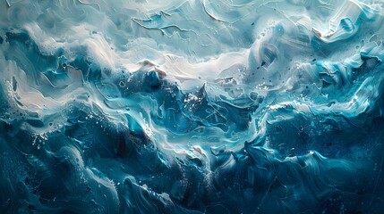 Obraz premium Sea water ocean wave. 