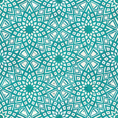 islamic pattern background on white background