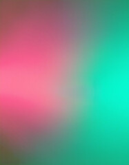 Fototapeta premium Vibrant Pink & Teal Gradient