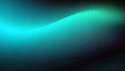 Serene Teal Wave: Abstract Art