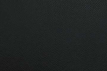 Chic Dark Black Faux Leather Texture Pattern Overlay for Premium Design