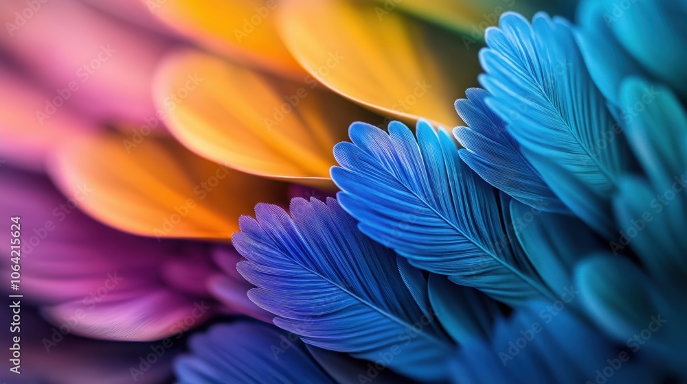 Poster a captivating closeup image showcasing the intricate details vibrant colors and soft delicate textur