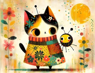 "Exploradores Cósmicos Felinos"