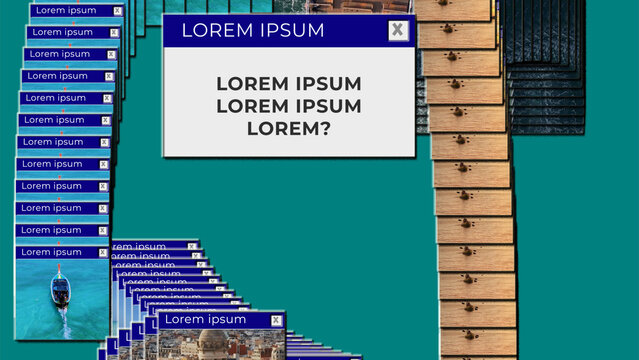 Retro Personal Computer Window Slideshow 18 1:1 16:9 9:16