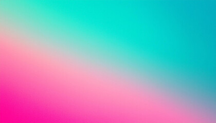 Fototapeta premium Vibrant Pink & Teal Gradient